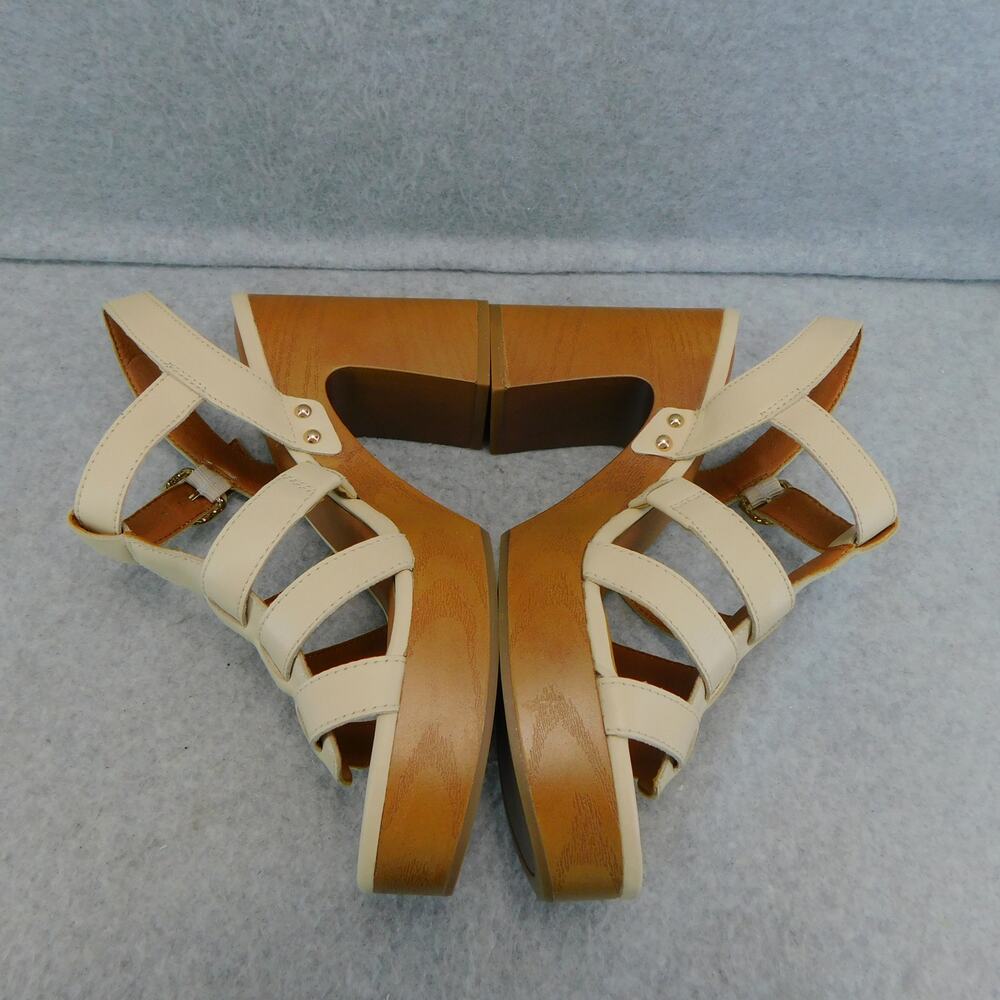 Lucky Brand Women's Imana Strappy Slingback Platform Dress Sandals - Size 8.5 - Picture 5 of 8